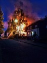 Grossfeuer Einfamilienhaus Siegburg Muehlengrabenstr P0004